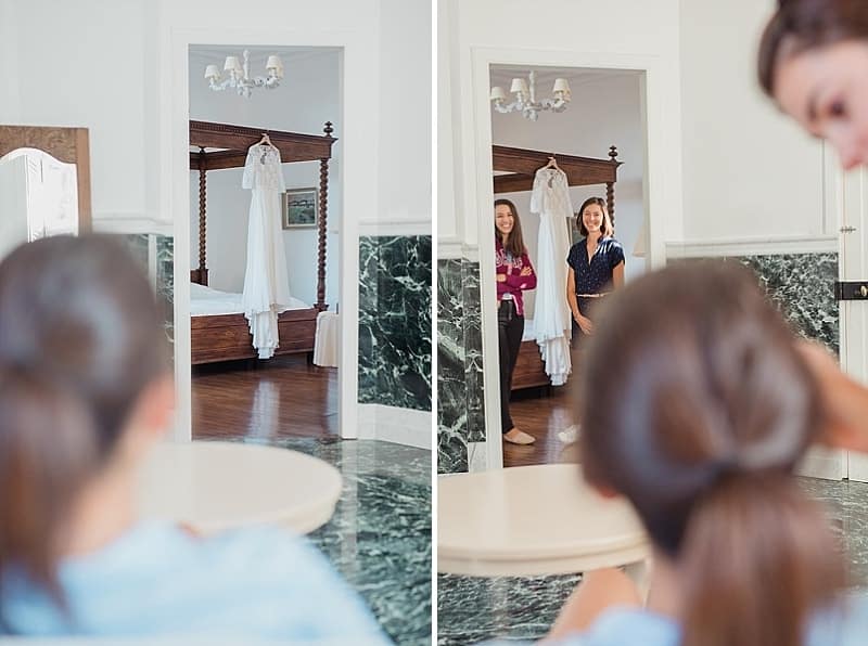 Les invités commencent à arriver