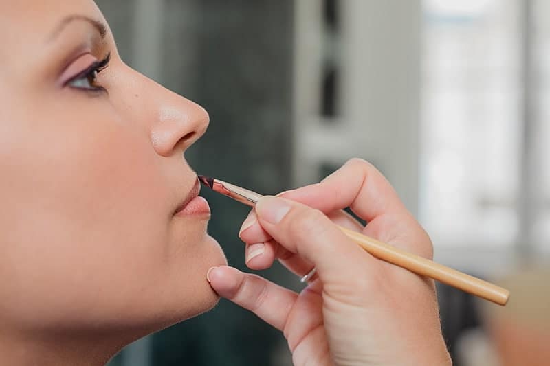Le maquillage de la marié