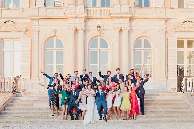 Photo de groupe au chateau d'Azy