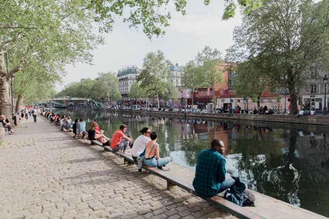 Un quartier parisien trés populaire