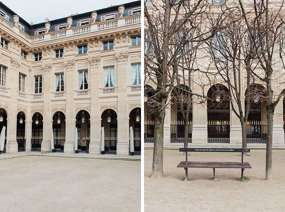 Le magnifique jardin du palais royal