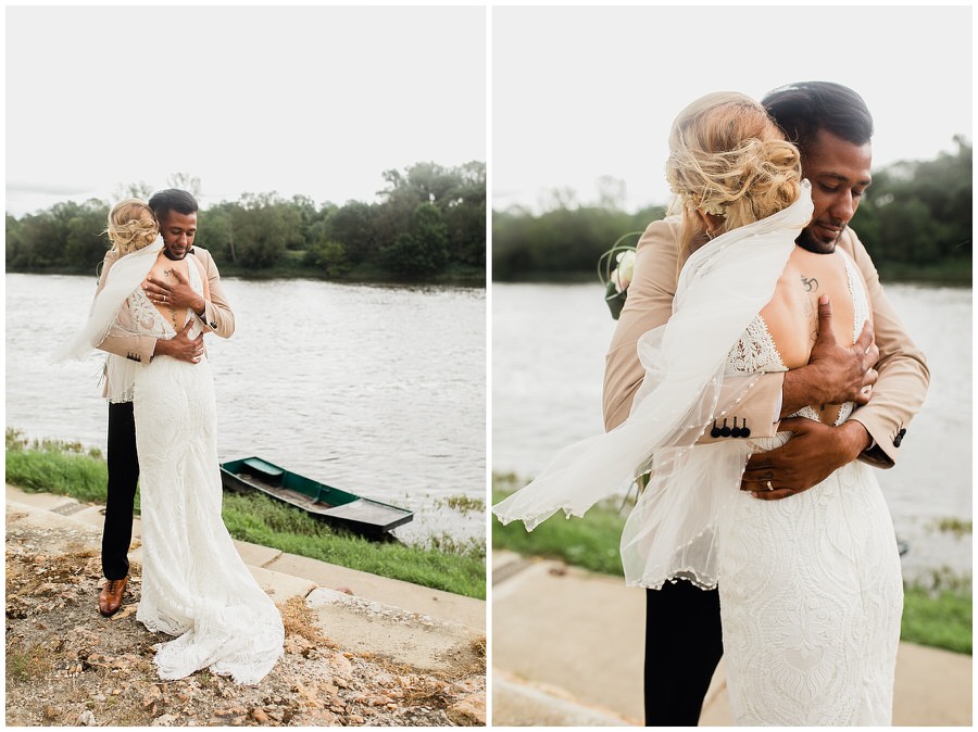 séance couple mariage au bord du Loire