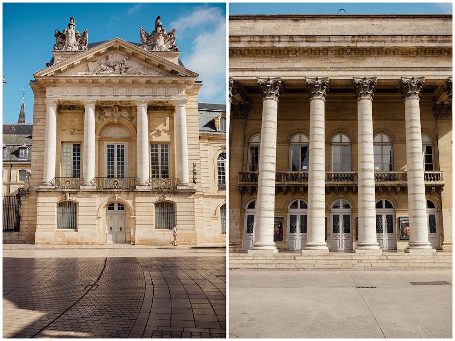 photos du centre de Dijon