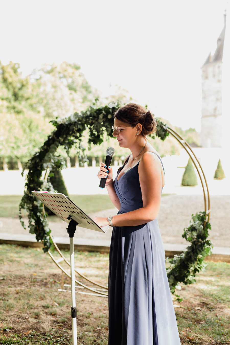 discours pendant la cérémonie laïque
