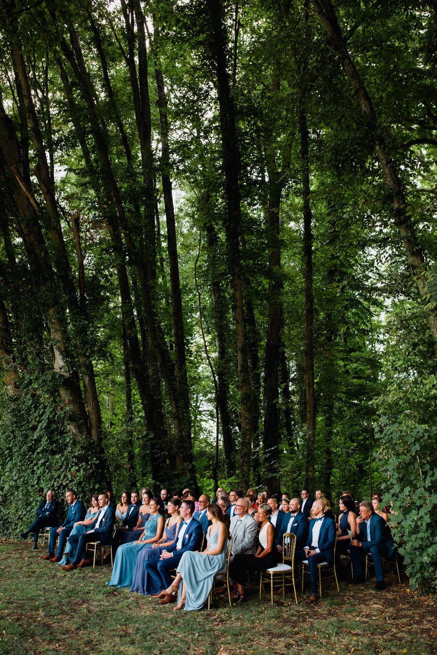 cérémonie laïque dans une foret