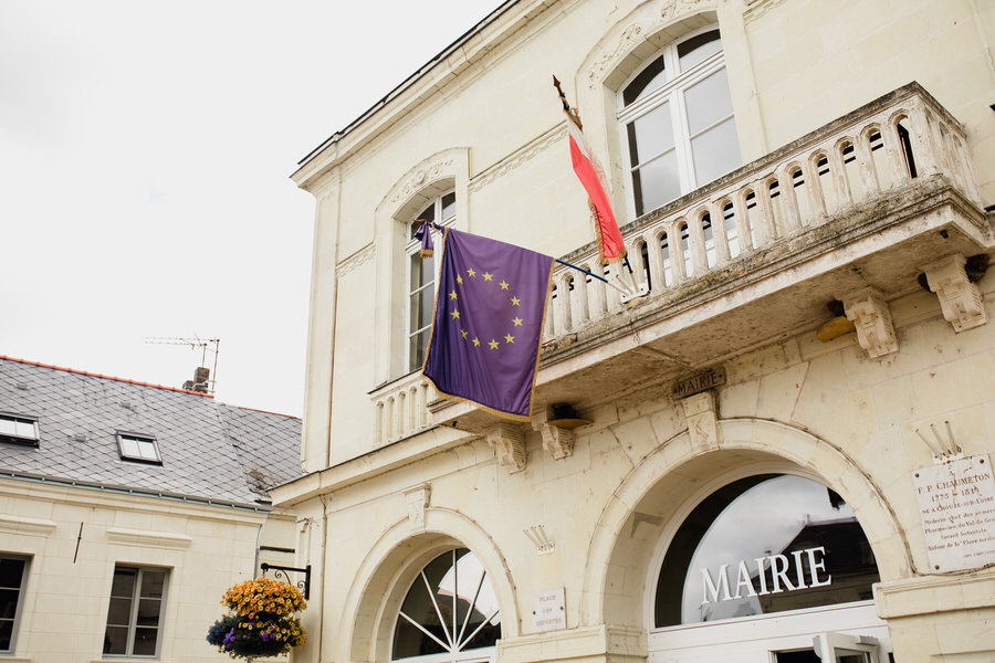 La mairie vue de l'exterieur