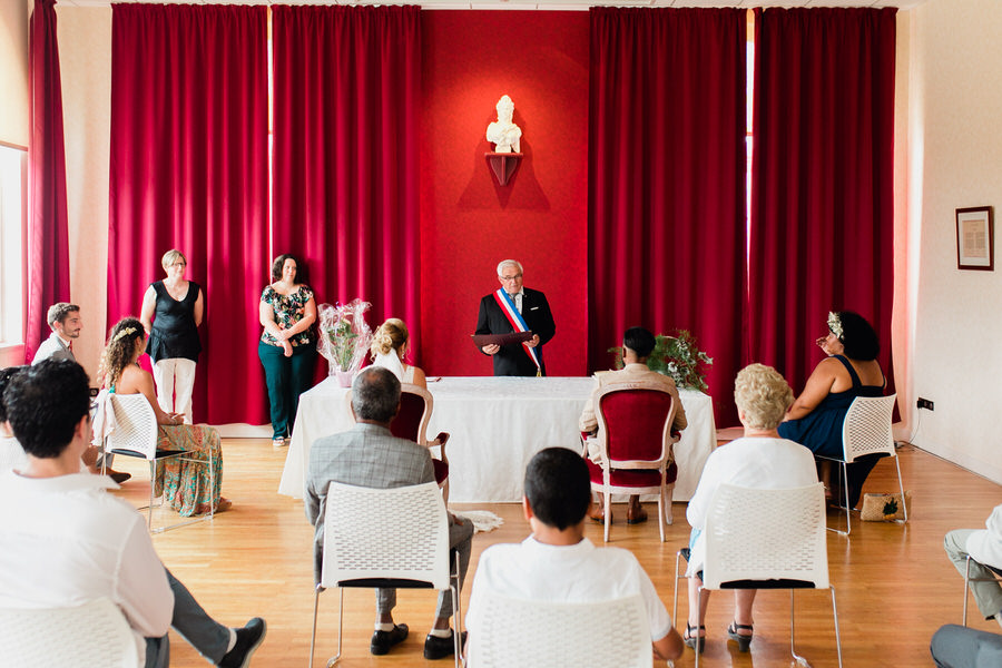 Mariage à la mairie