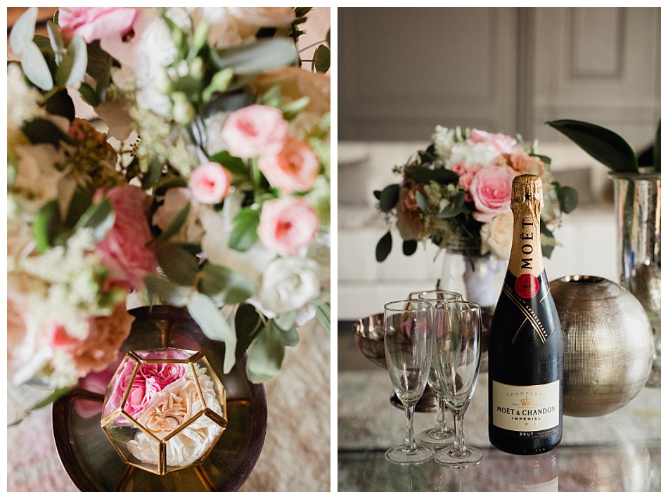 Les bagues et le champagne