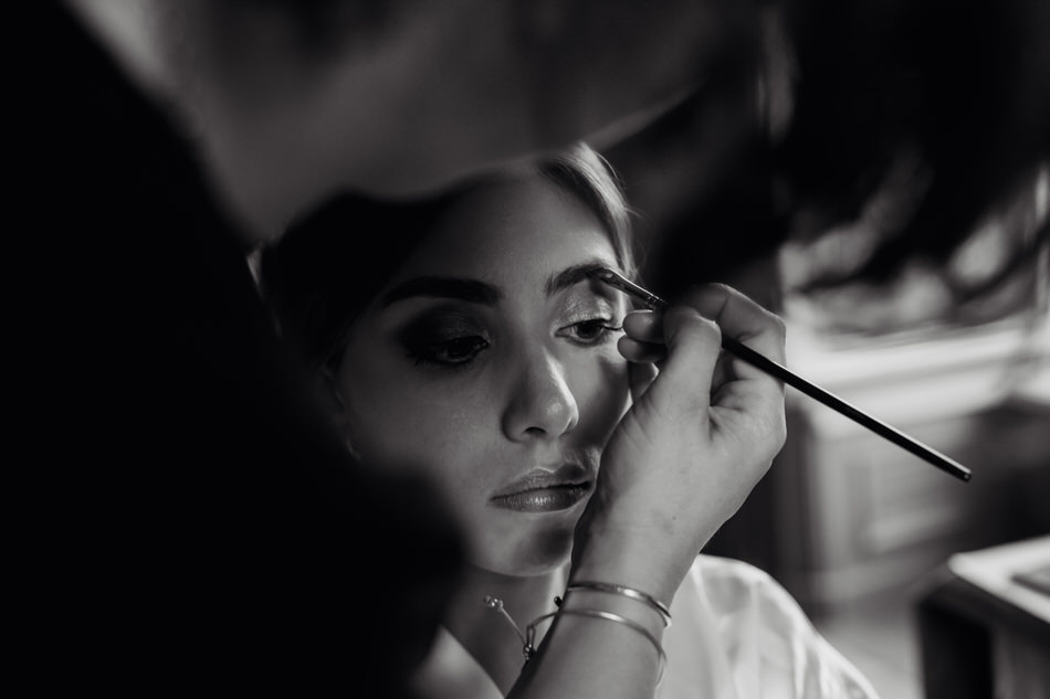 Maquillage de la mariée