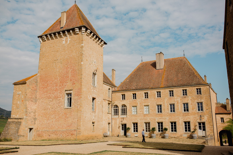 Le magnifique château de Pierreclos
