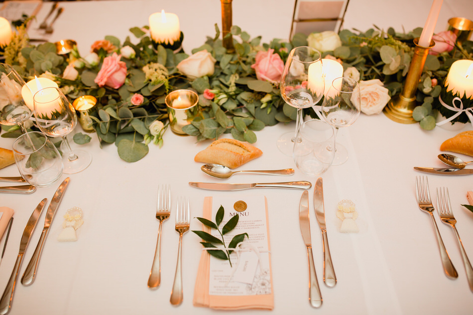 décoration de table mariage