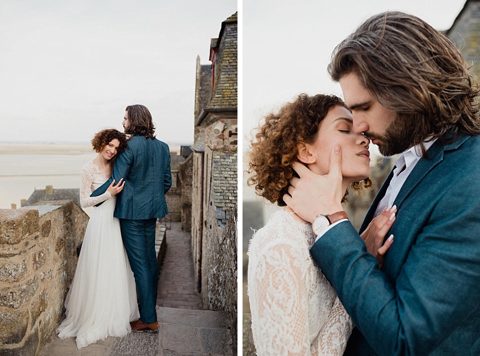 Photo moderne de couple mariage