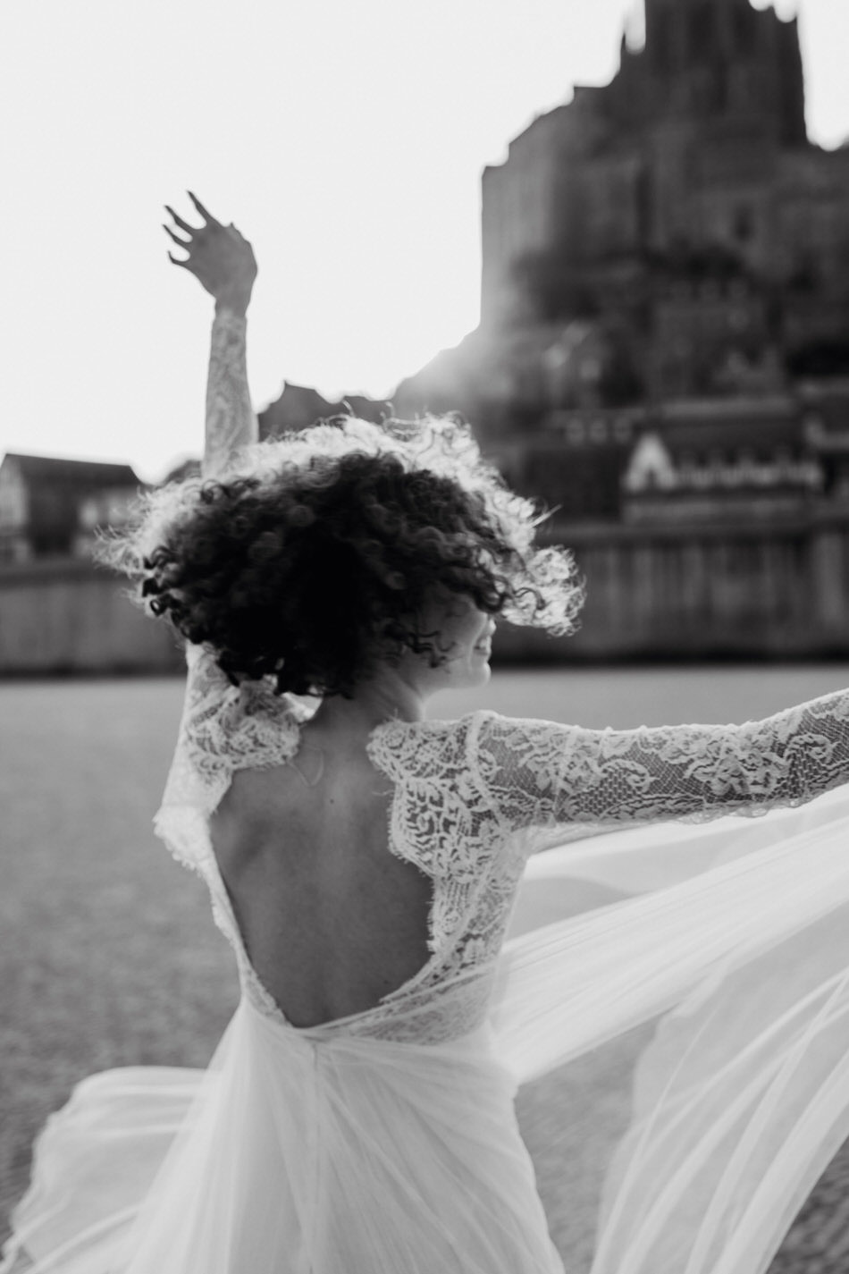 mouvement dans la robe de mariée dalaarna