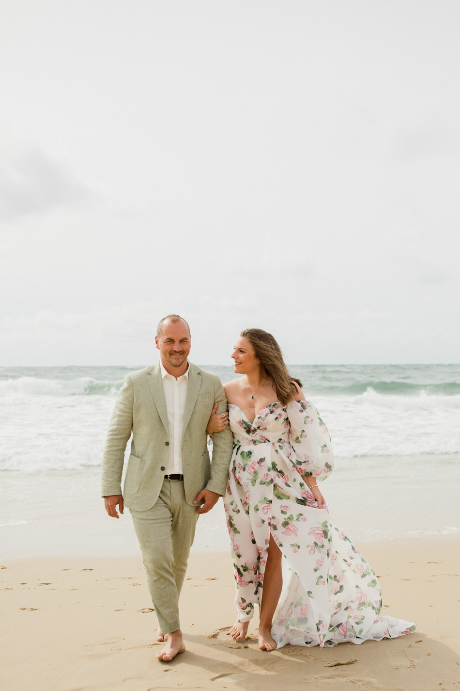 Séance fiançailles à la dune du Pilat