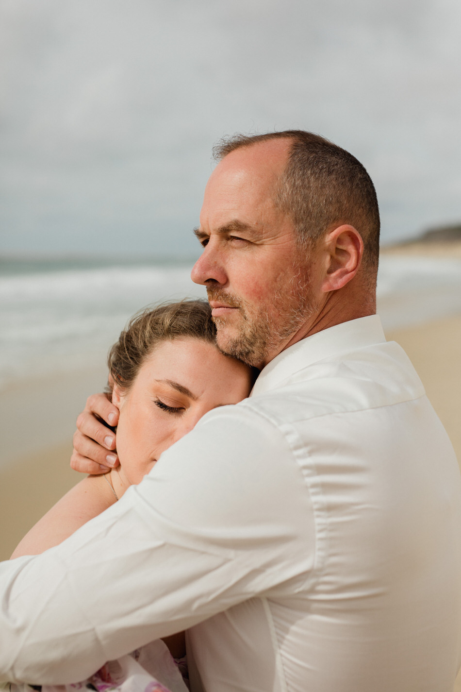 Séance fiançailles à la dune du Pilat