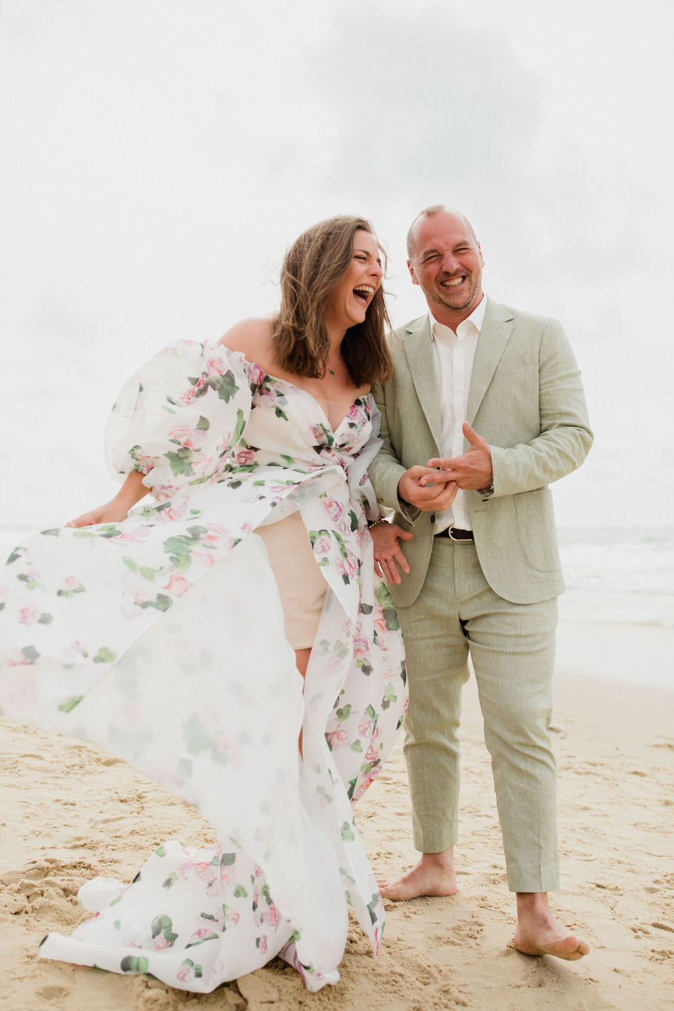 Séance fiançailles à la dune du Pilat
