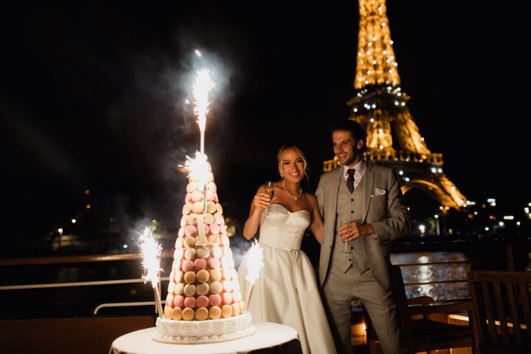 Mariage sur une péniche à paris