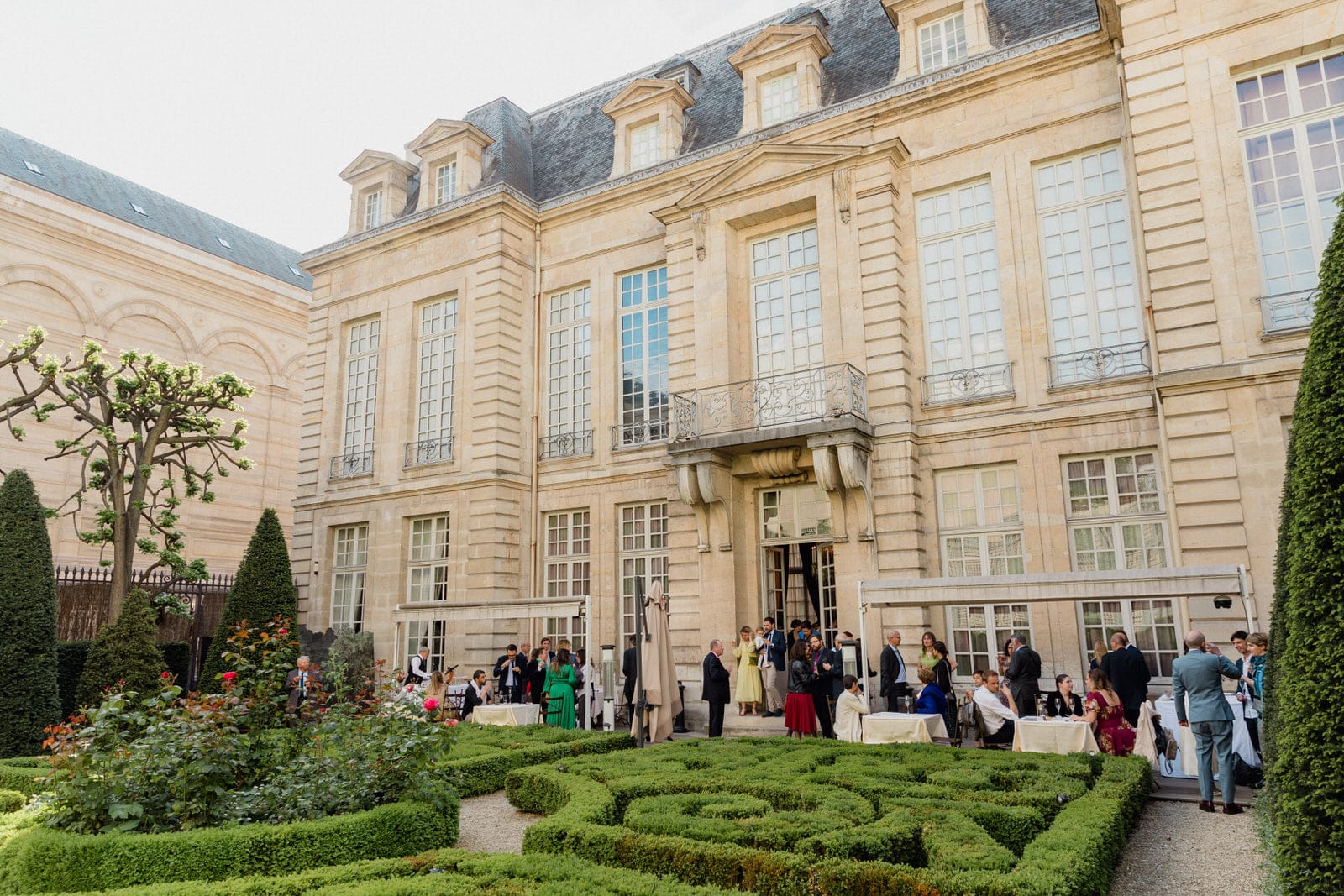 Mariage au club chasse et nature à Paris