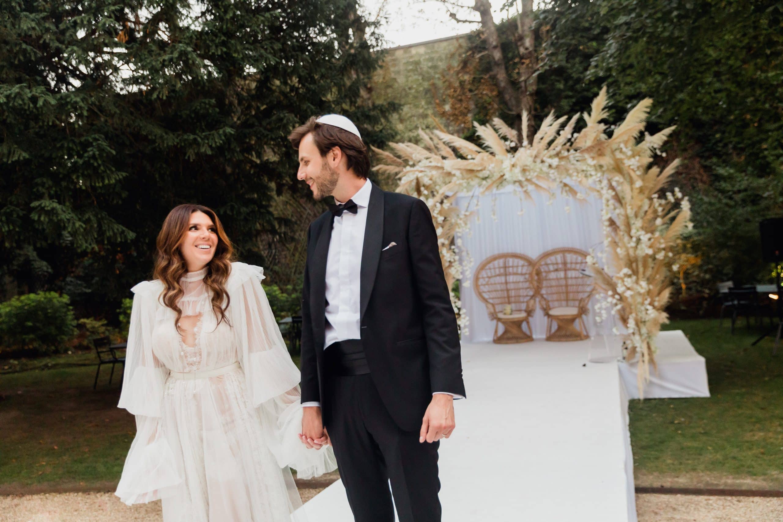 Jewish wedding in paris