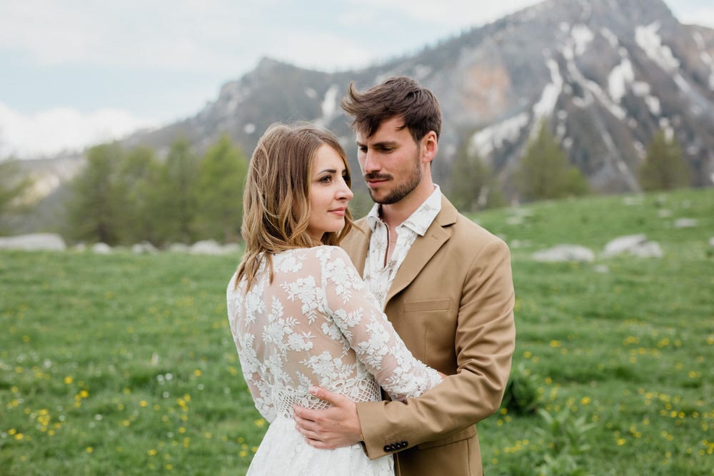 Elopement in the french mountain