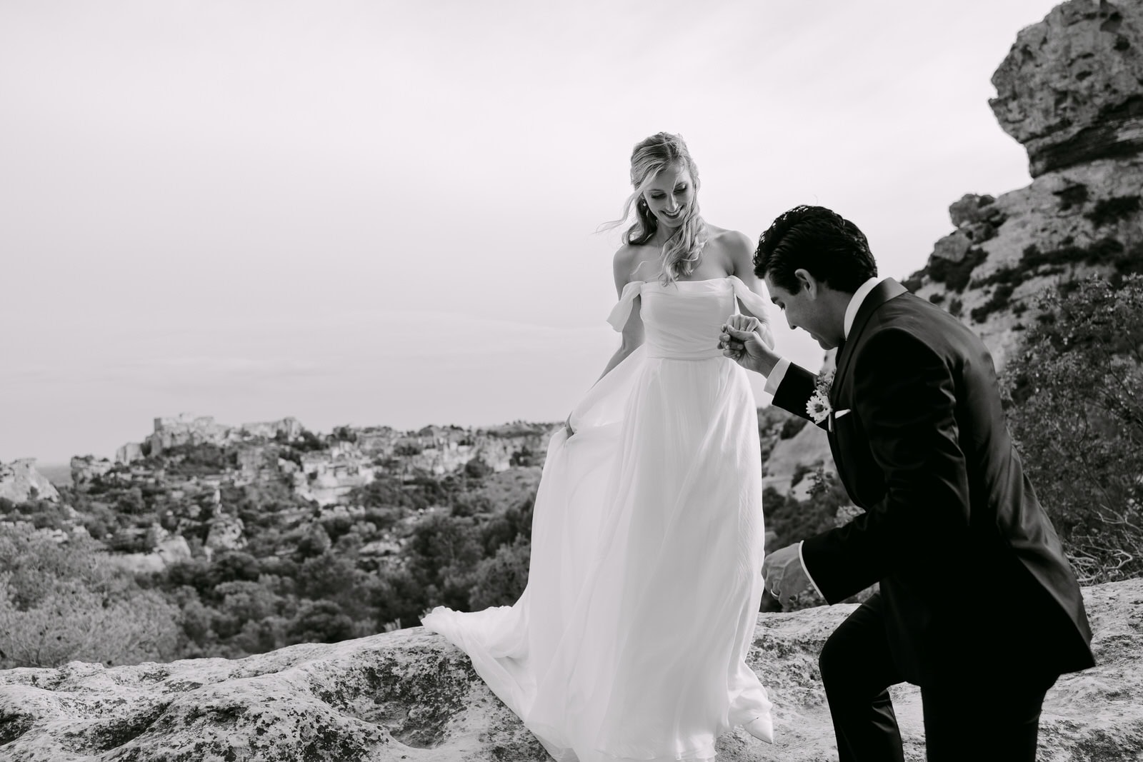 wedding at beaux de provence
