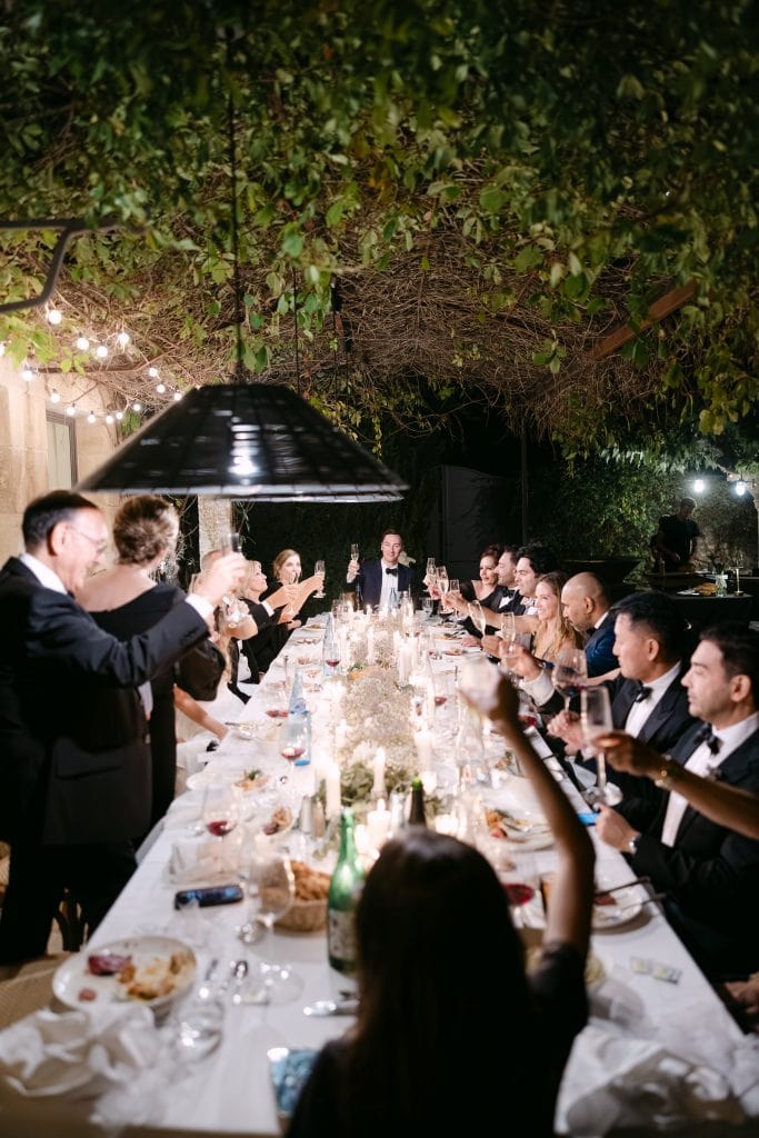 Etoile des Baux Wedding dinner