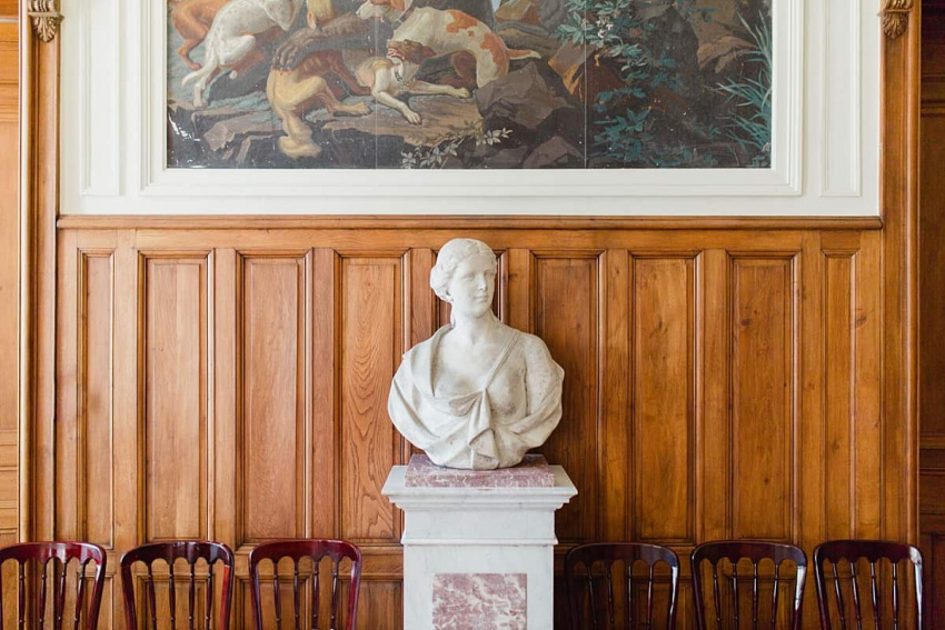 intérieur château d'azy