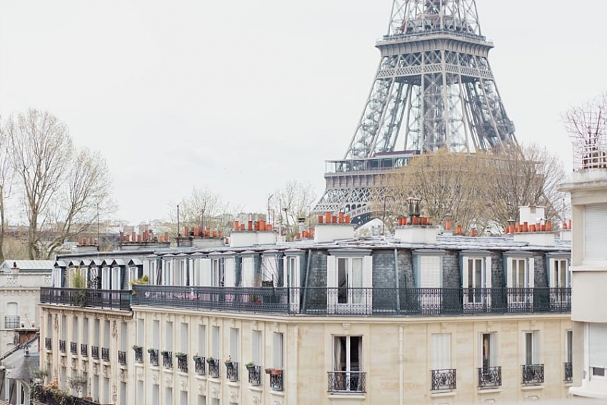 vue tour eiffel paris