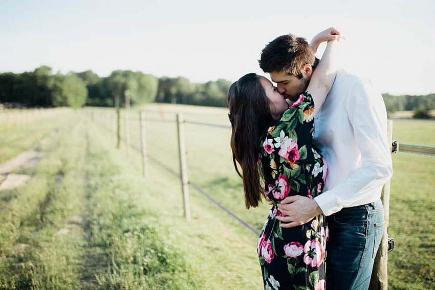 Le bisous des amoureux