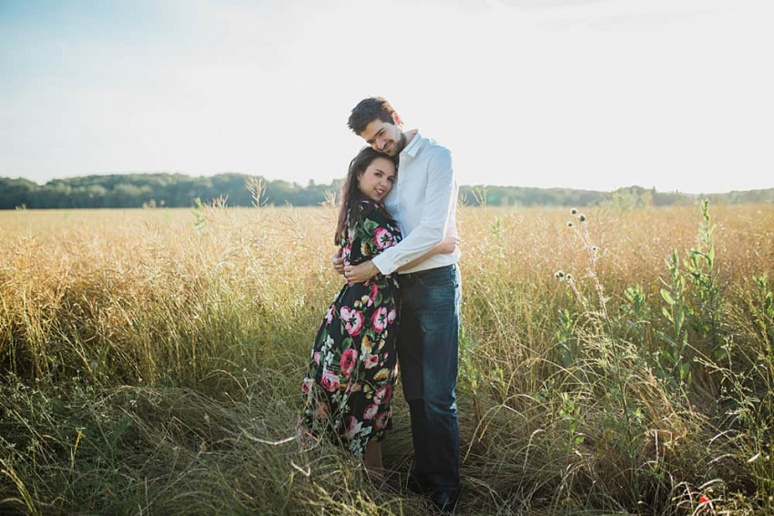 Une séance couple en Juin