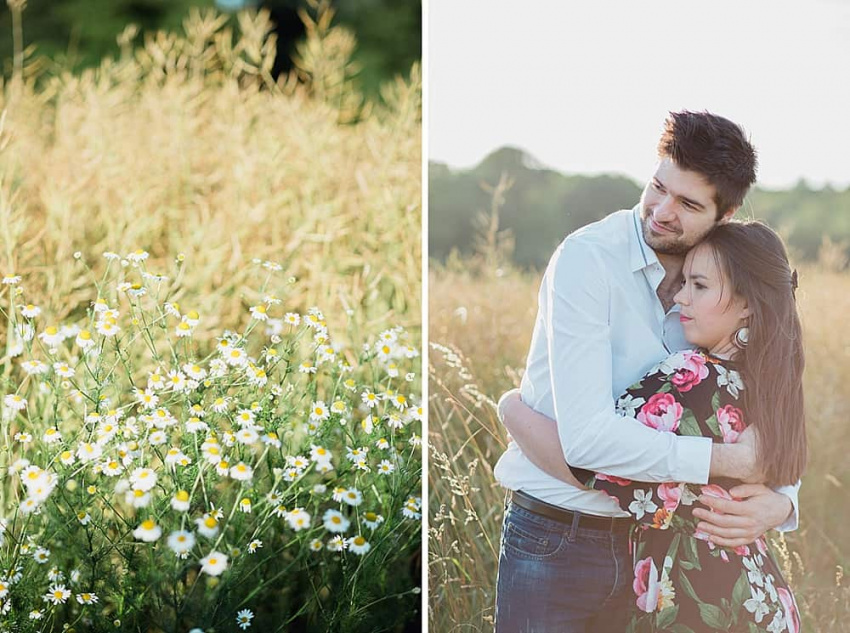 Un montage entre la nature et le couple