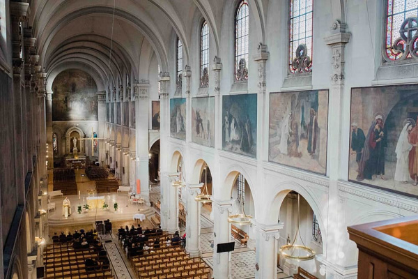 La magnifique église Notre Dame des Champs dans le 6e arrondissement de Paris Notre Dame des Champs Paris6