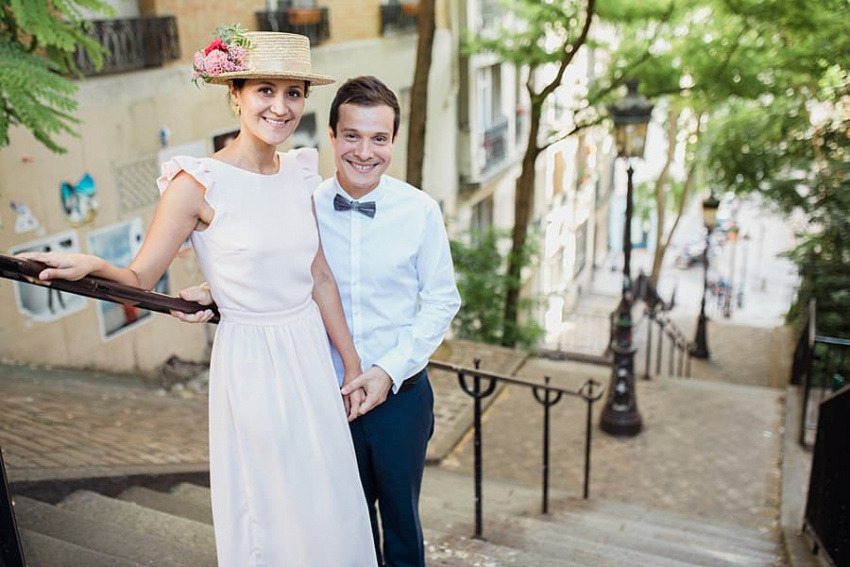 les escaliers de montmatre