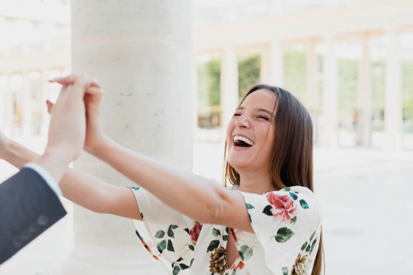 Séance couple paris au jardin du Pavillon Royal