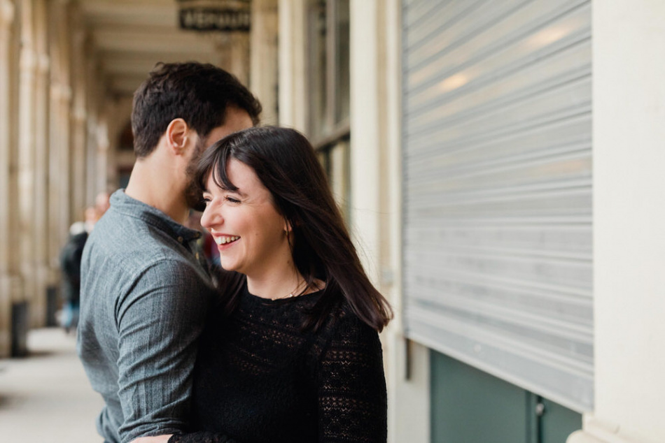 Photo fun et décalée de couple