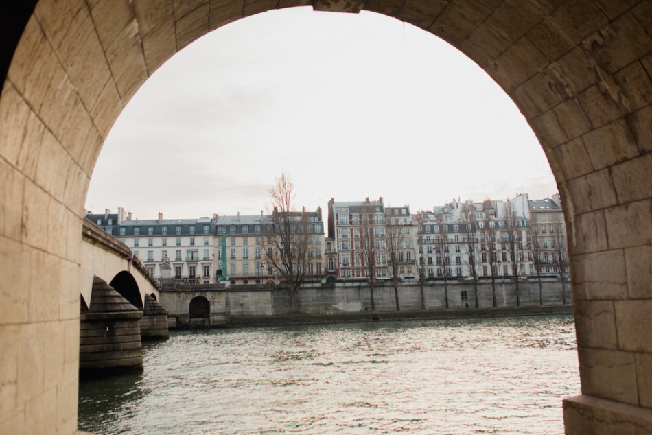 Photo en bord de Seine