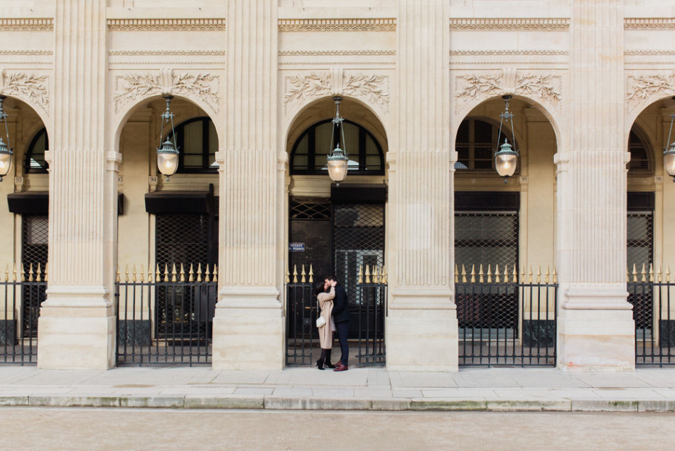 photo de couple au coeur de la capitale