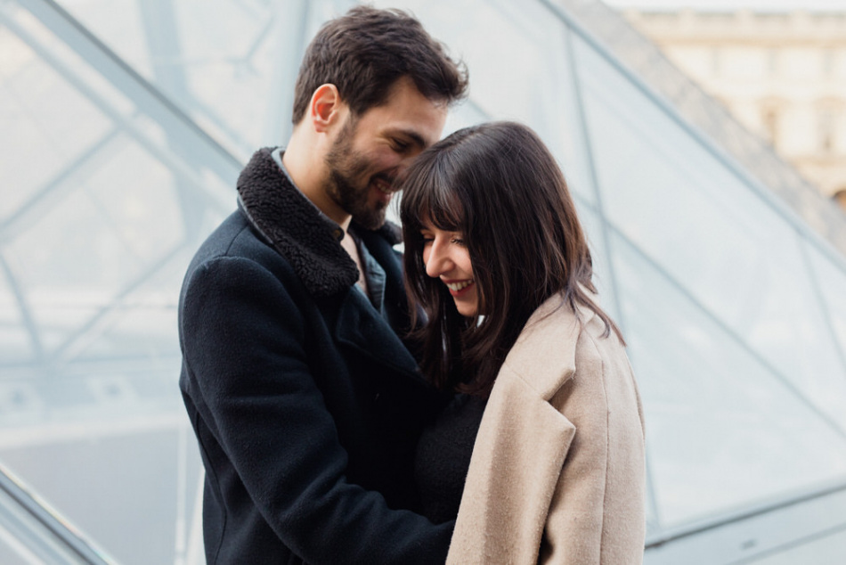 moment de complicité entre les amoureux