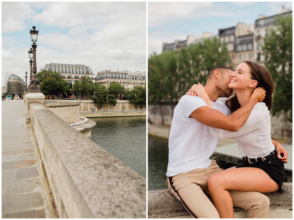Photo d'amoureux sur paris