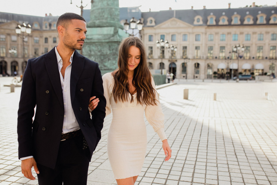 Photo couple place vendôme