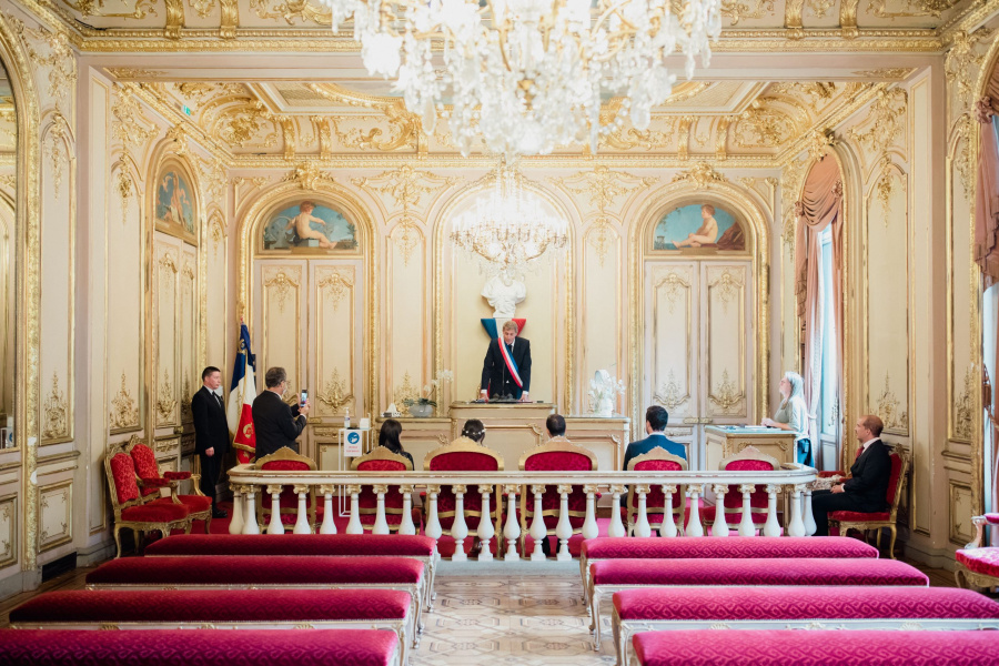 Mariage dans paris